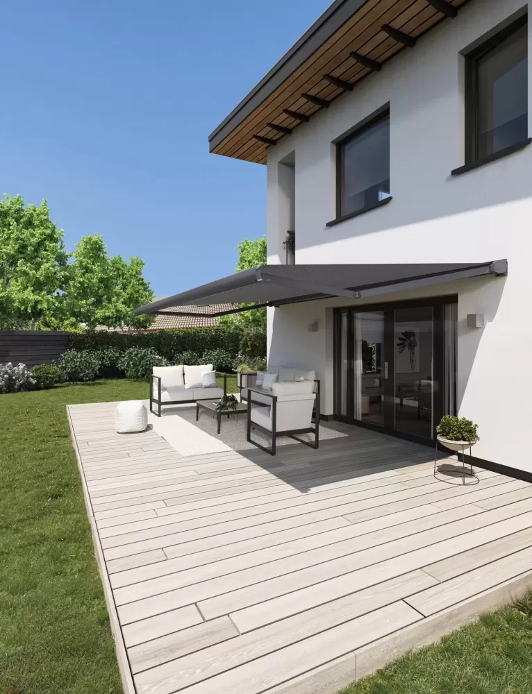 Luxaflex® Outdoor - knikarmscherm I Luxaflex® Outdoor - knikarmscherm I